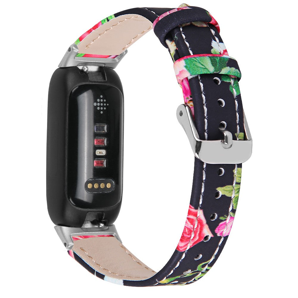 Solid Ægte Læder Rem passer til Fitbit Inspire 3