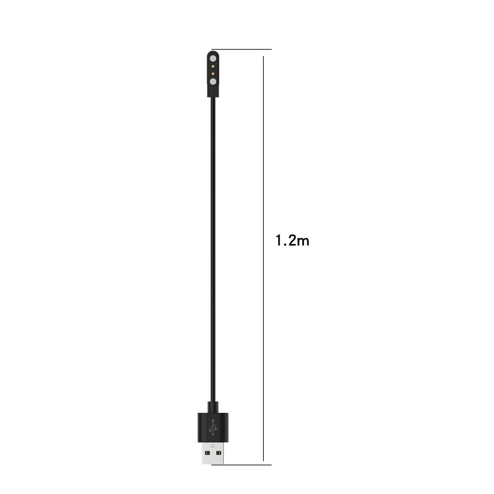1.2m Magnetisk USB Opladningskabel passer til Smartwatch Online