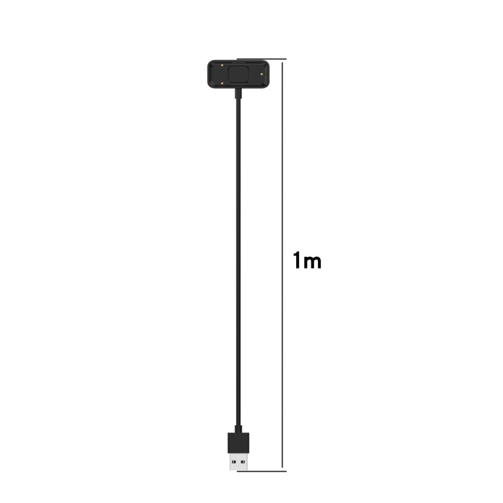 1m Plastik USB Opladningskabel passer til Withings Pulse HR