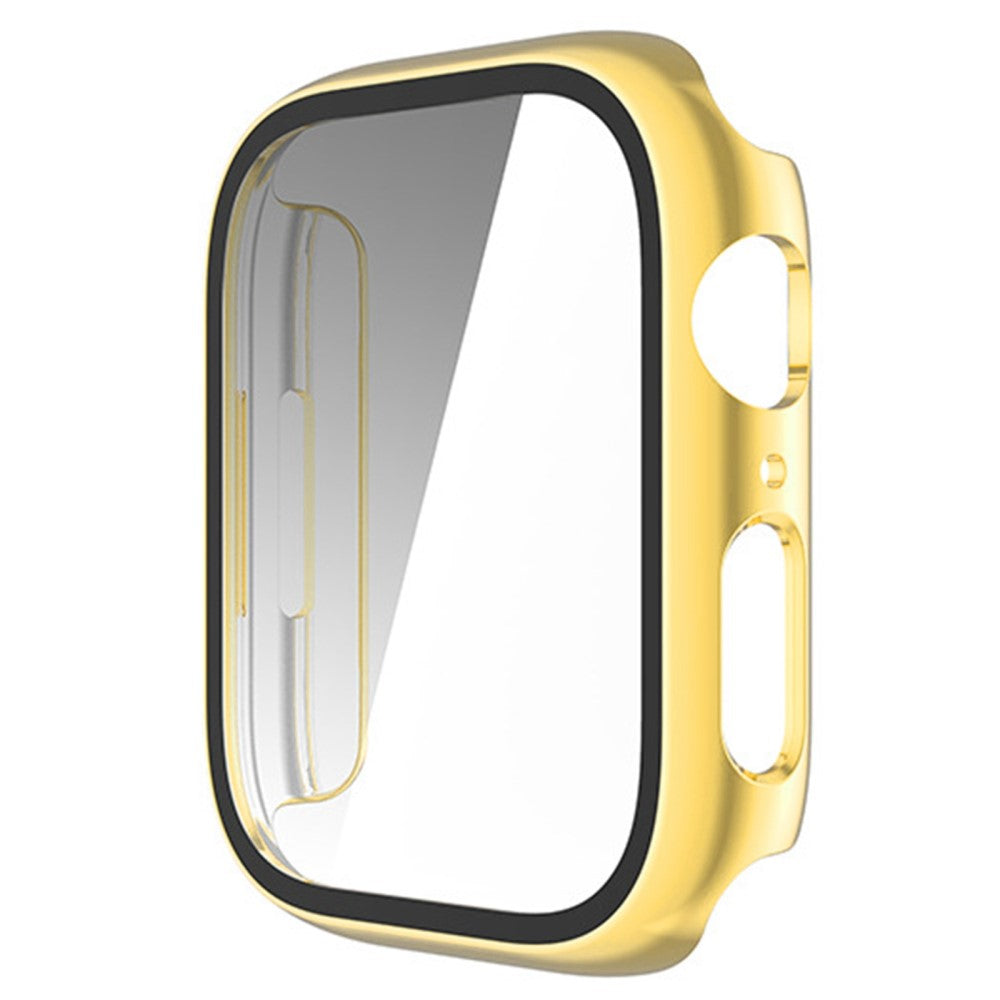 Alle Tiders Universal Cover med Skærmbeskytter i Plastik og Hærdet Glas passer til Apple Watch Series 8 (45mm) / Apple Watch Series 7 45mm
