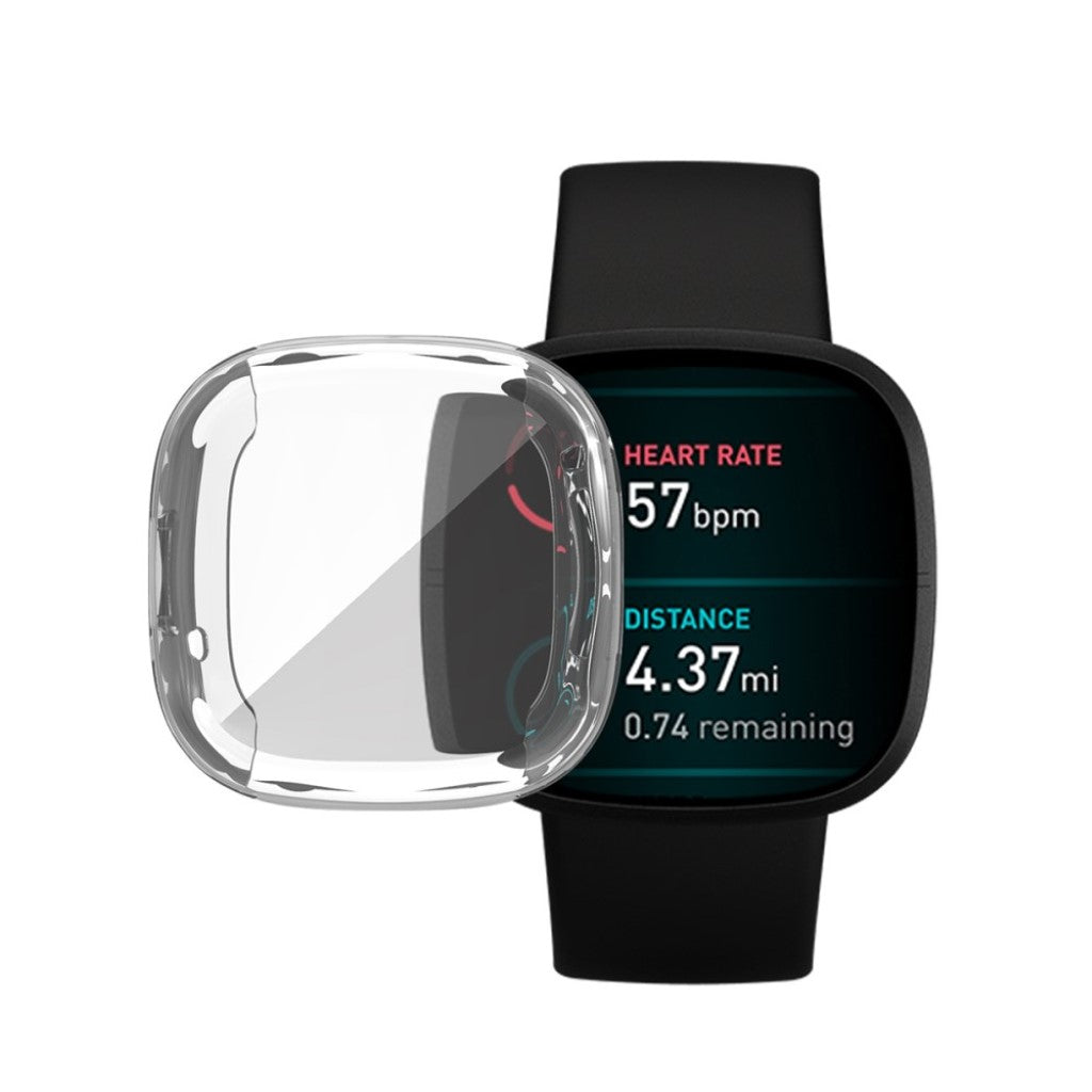 Fint Silikone Cover passer til Fitbit Sense 1 / Fitbit Versa 3
