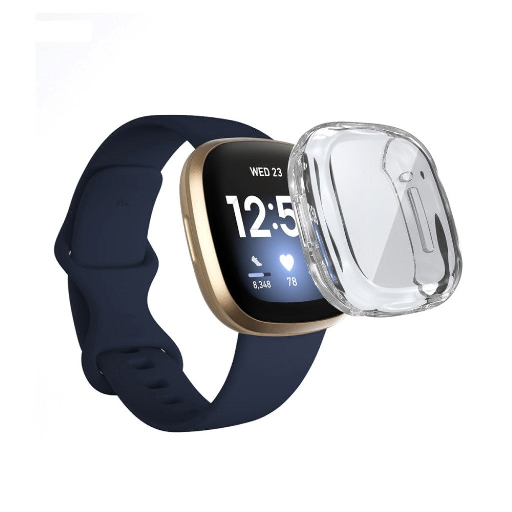 Fint Silikone Cover passer til Fitbit Sense 1 / Fitbit Versa 3
