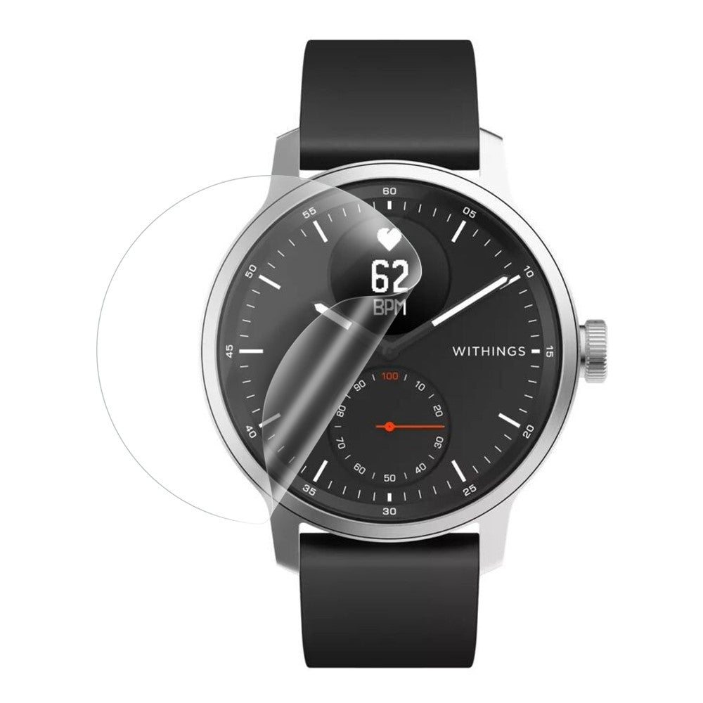Plastik Skærmbeskytter passer til Withings ScanWatch 38mm