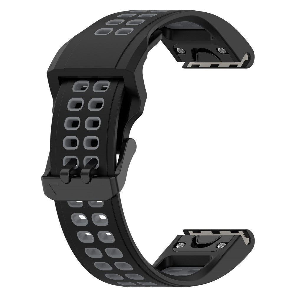 Rigtigt Slidstærk Silikone Universal Rem passer til Smartwatch
