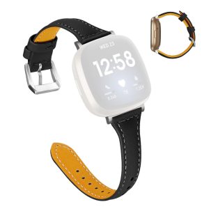 Ægte Læder Universal Rem passer til Fitbit Versa 3 / Fitbit Sense 1