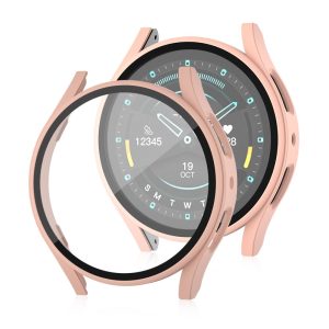 Fint Cover med Skærmbeskytter i Glas og Plastik passer til Samsung Galaxy Watch 7 40mm