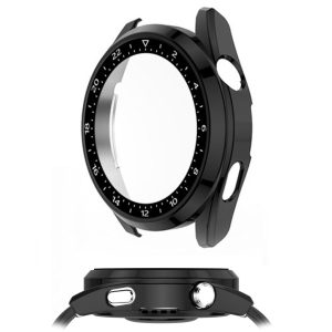 Rigtigt Fint Cover med Skærmbeskytter i Plastik og Hærdet Glas passer til Huawei Watch 3 Pro