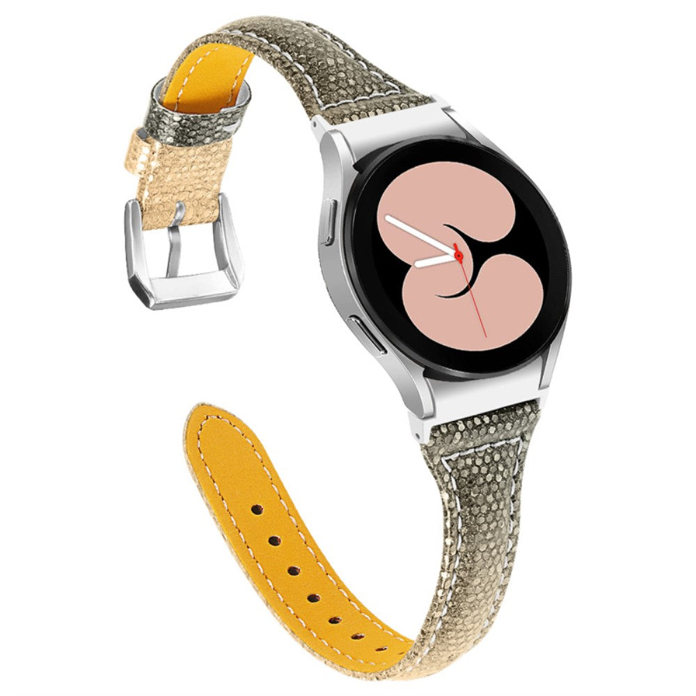 Vildt Holdbart Ægte Læder Universal Rem passer til Samsung Smartwatch