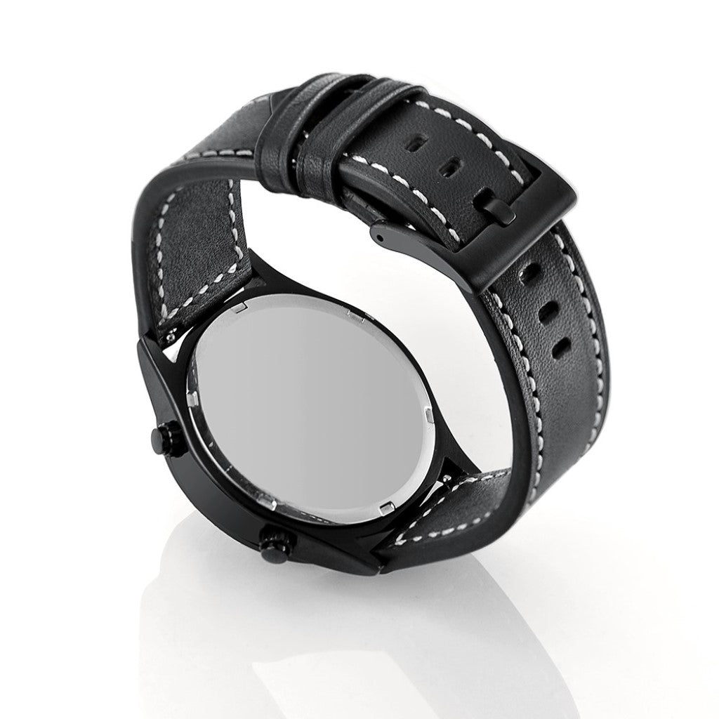 Ægte Læder Universal Rem passer til Samsung Gear S3 / Samsung Gear S3 Frontier