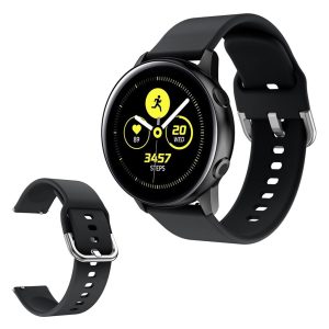 Silikone Universal Rem passer til Samsung Galaxy Watch Active 2 - 40mm / Samsung Galaxy Watch Active