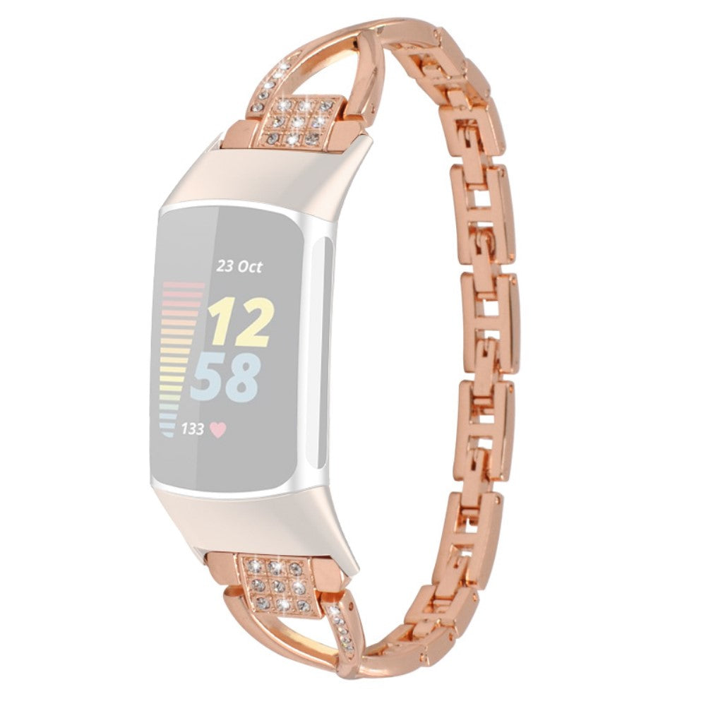 Smuk Metal Universal Rem passer til Fitbit Charge 3 / Fitbit Charge 4