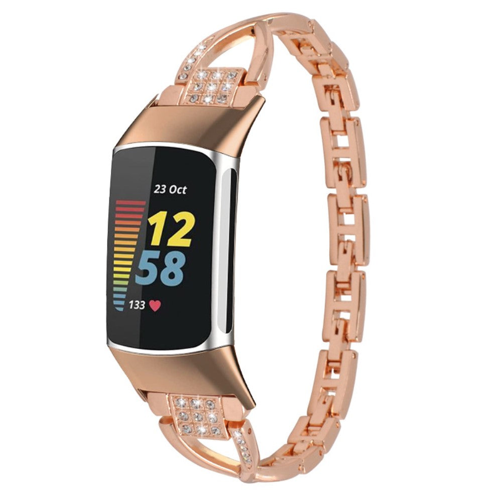 Smuk Metal Universal Rem passer til Fitbit Charge 3 / Fitbit Charge 4