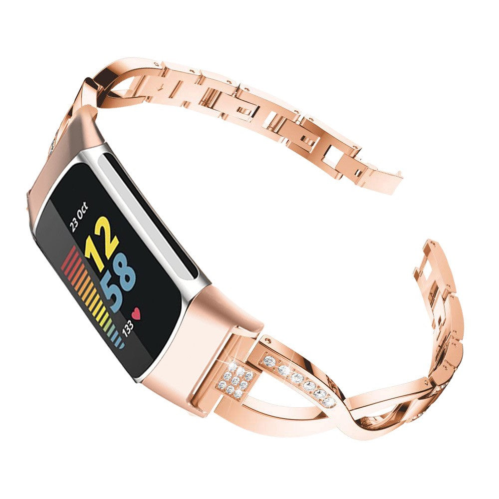 Smuk Metal Universal Rem passer til Fitbit Charge 3 / Fitbit Charge 4