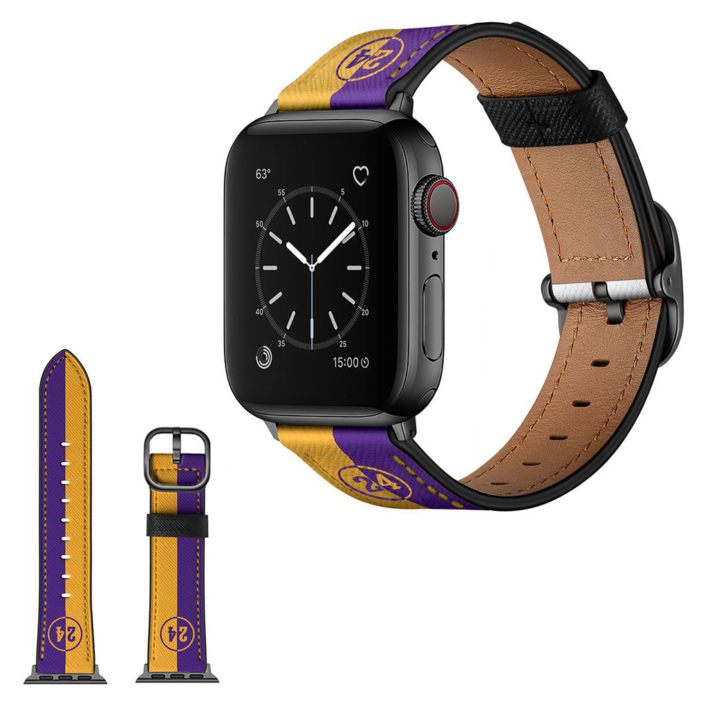 Vildt Fed Kunstlæder Universal Rem passer til Apple Smartwatch