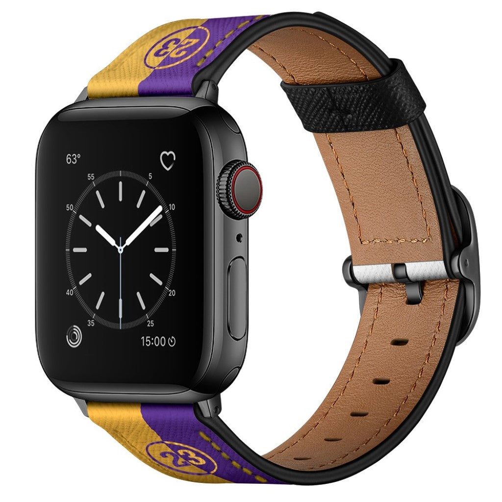 Vildt Fed Kunstlæder Universal Rem passer til Apple Smartwatch