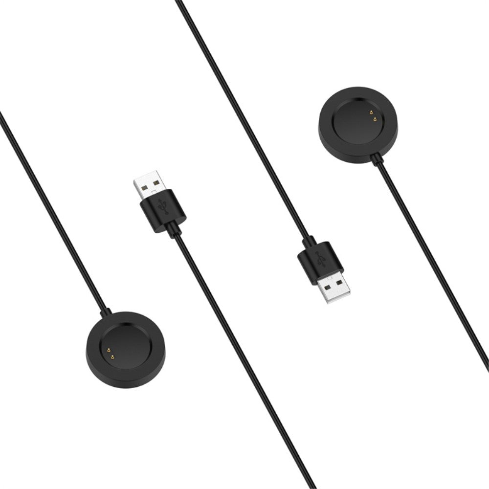 1m Plastik USB Opladningskabel passer til Realme Smartwatch Hot på udsalg