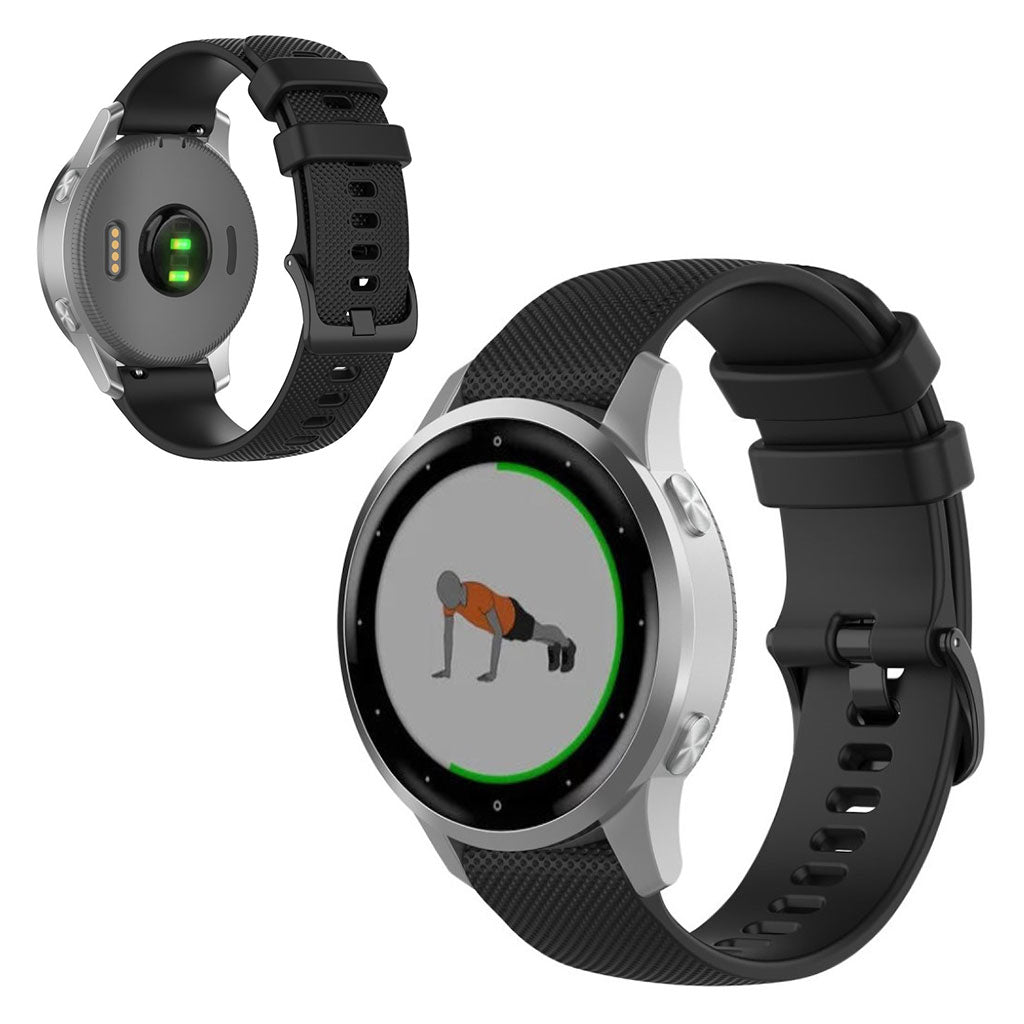 Silikone Universal Rem passer til Garmin Vivomove 3S / Garmin Vivoactive 4S Online
