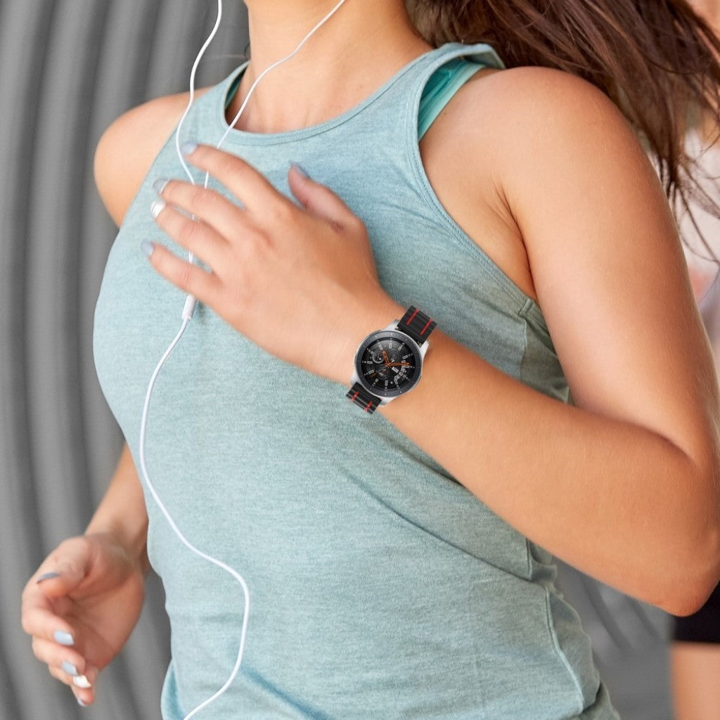 Smuk Silikone Universal Rem passer til Samsung Smartwatch
