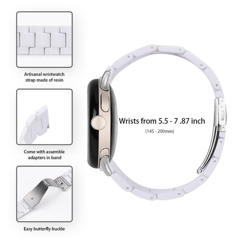 Vildt Smuk Plastik Rem passer til Google Pixel Watch