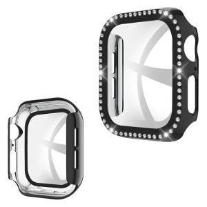 Alle Tiders Rhinsten og Silikone Cover passer til Apple Smartwatch
