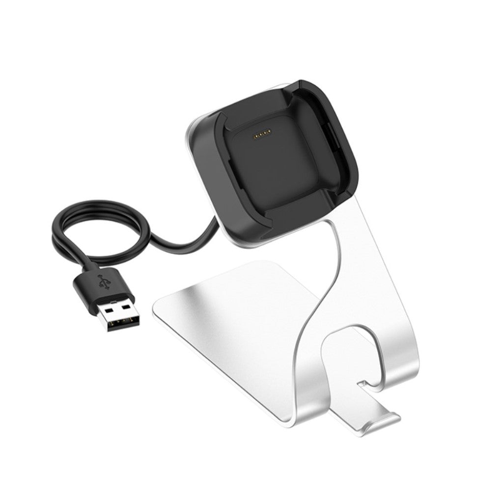 Metal Ladestation passer til Fitbit Versa 2