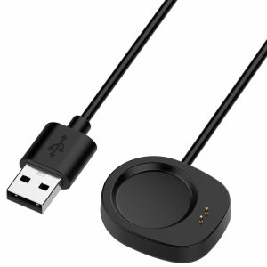 Plastik Og Silikone Trådløs Magnetisk Ladestation passer til Amazfit T-Rex 3 / Amazfit Balance