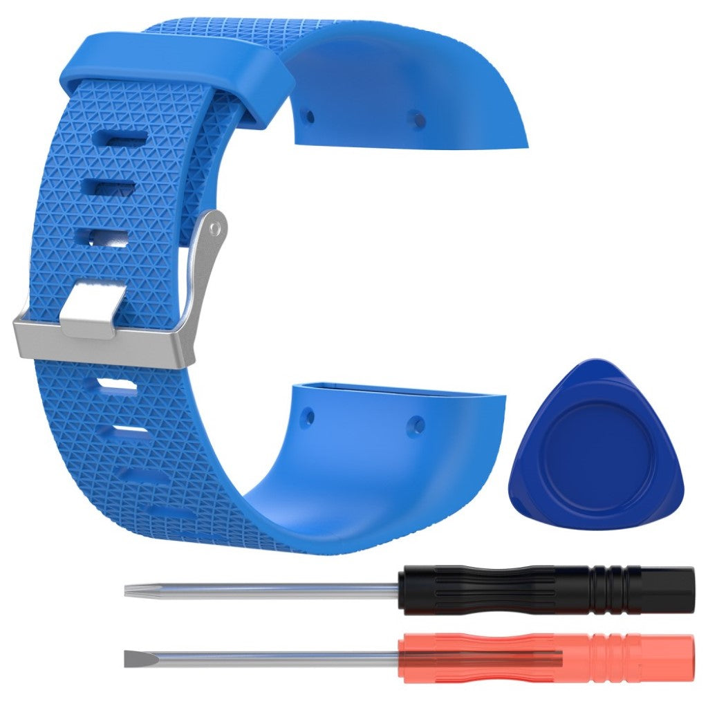 Rigtigt Flot Metal Og Plastik Rem passer til Fitbit Surge