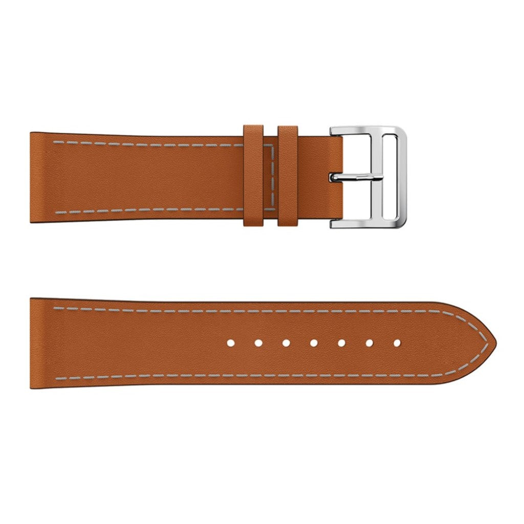 Vildt Fint Ægte Læder Rem passer til Fitbit Versa 1