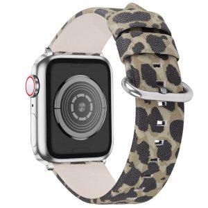 Vildt Flot Ægte Læder Rem passer til Apple Watch Series 7 41mm