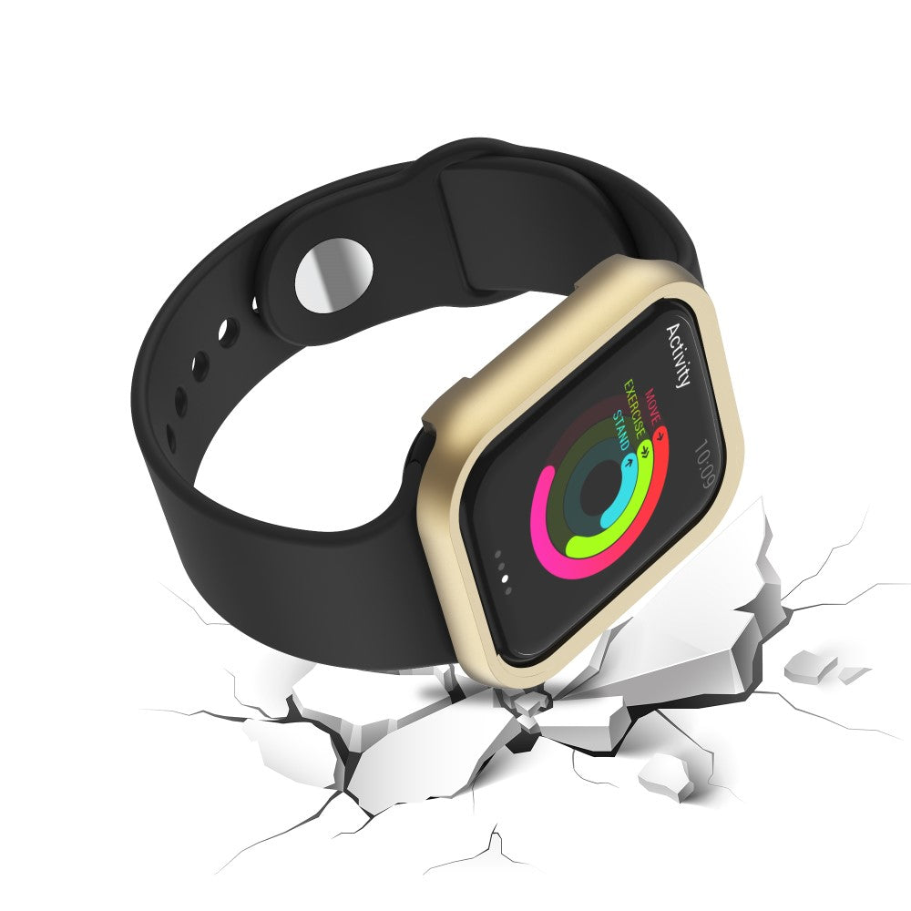 Metal Bumper passer til Apple Watch Series 7 41mm Hot på udsalg