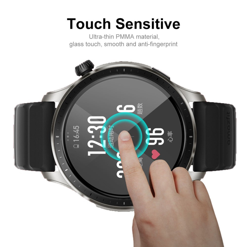 Plastik HD Skærmbeskytter passer til Amazfit GTR 4
