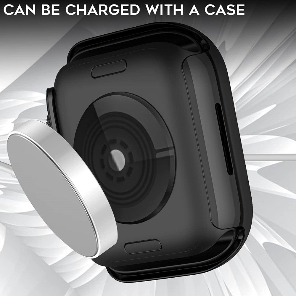 Rigtigt Fed Plastik og Rhinsten Cover passer til Apple Smartwatch