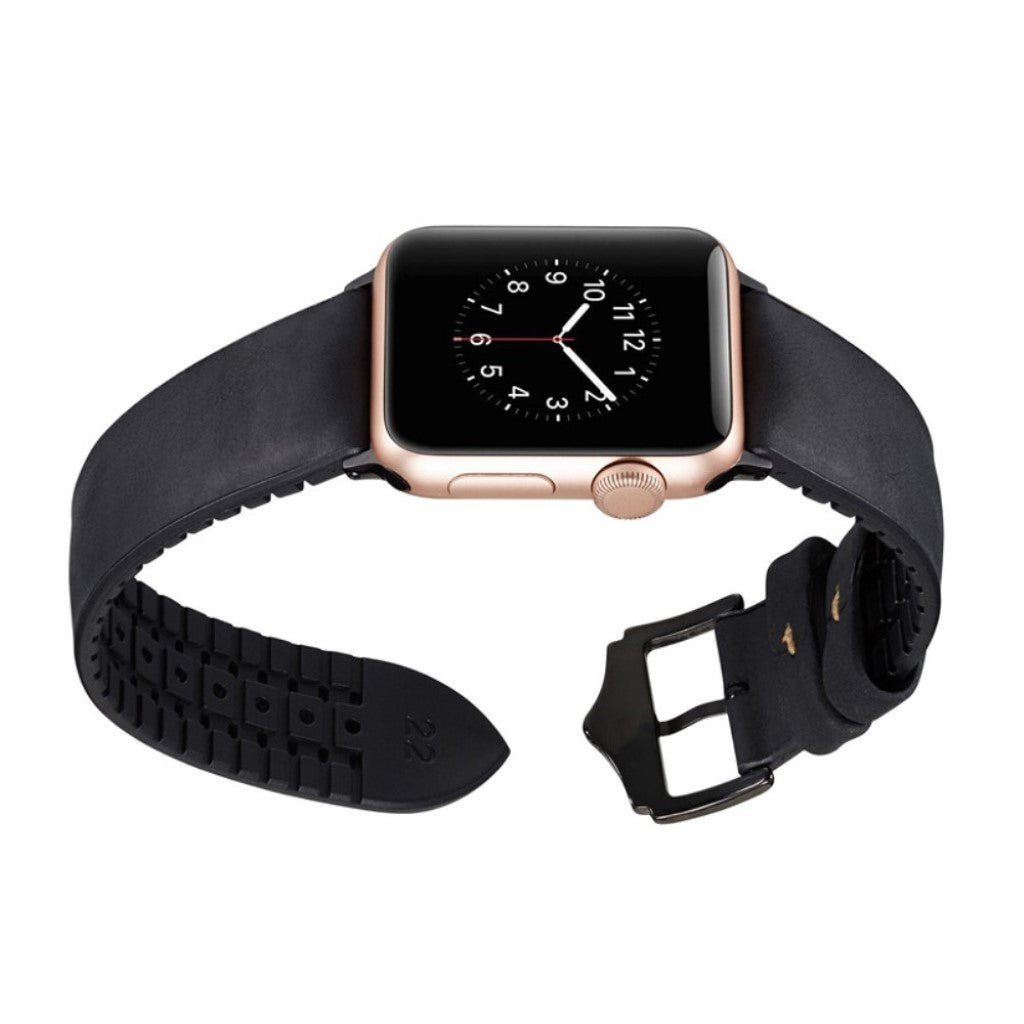 Rigtigt Kønt Kunstlæder Rem passer til Apple Watch Series 4 44mm