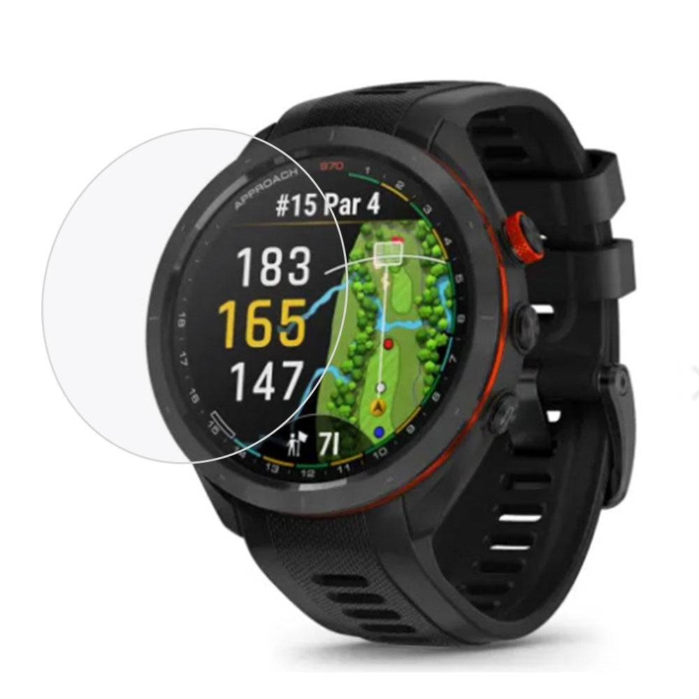 Silikone HD Universal Skærmbeskytter passer til Garmin Approach S70 (42mm) / Garmin Approach S70 Series