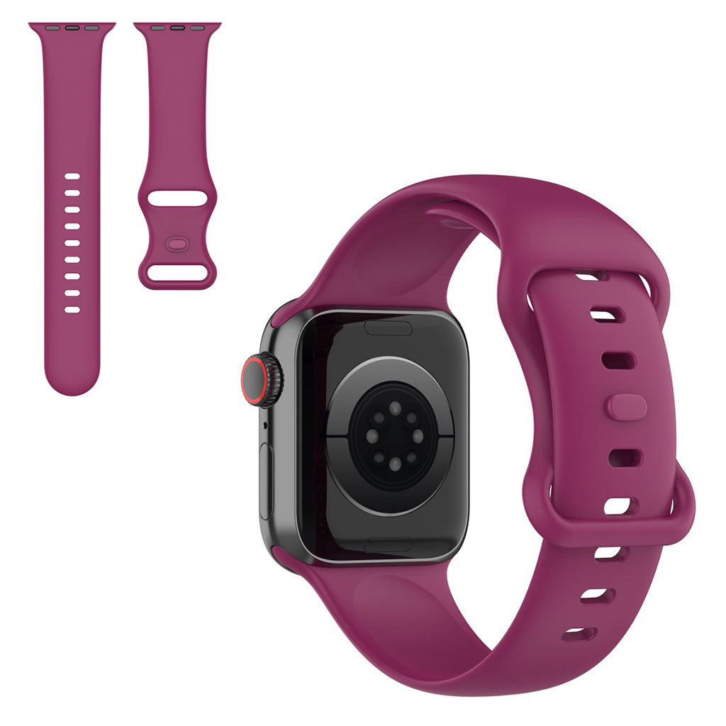 Skøn Silikone Universal Rem passer til Apple Smartwatch - Størrelse: S