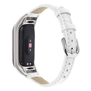 Super Hårdfør Ægte Læder Rem passer til Xiaomi Smart Band 8