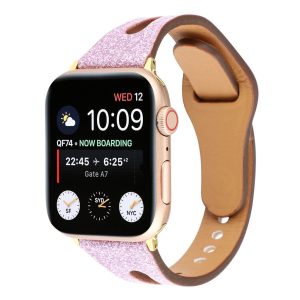 Super Smuk Ægte Læder Rem passer til Apple Watch Series 4 44mm