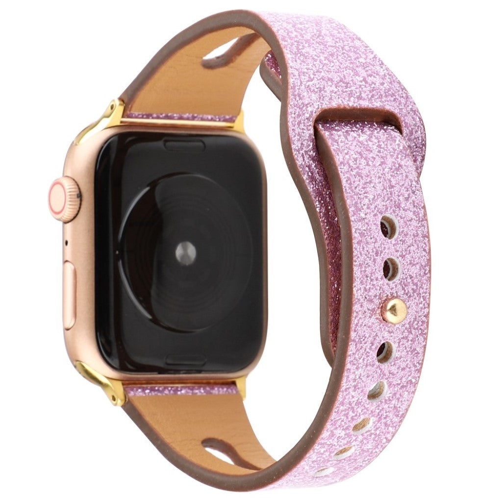 Super Smuk Ægte Læder Rem passer til Apple Watch Series 4 44mm