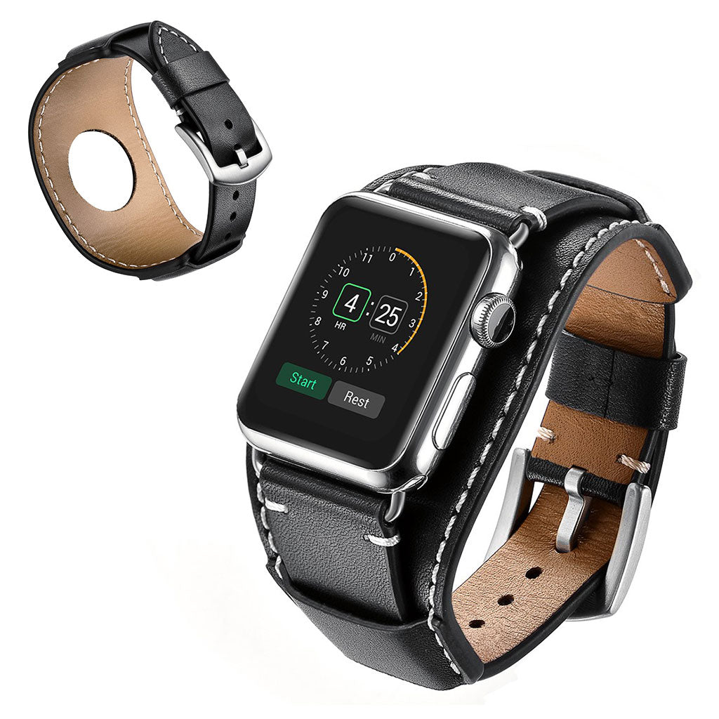 Vildt Godt Ægte Læder Universal Rem passer til Apple Smartwatch