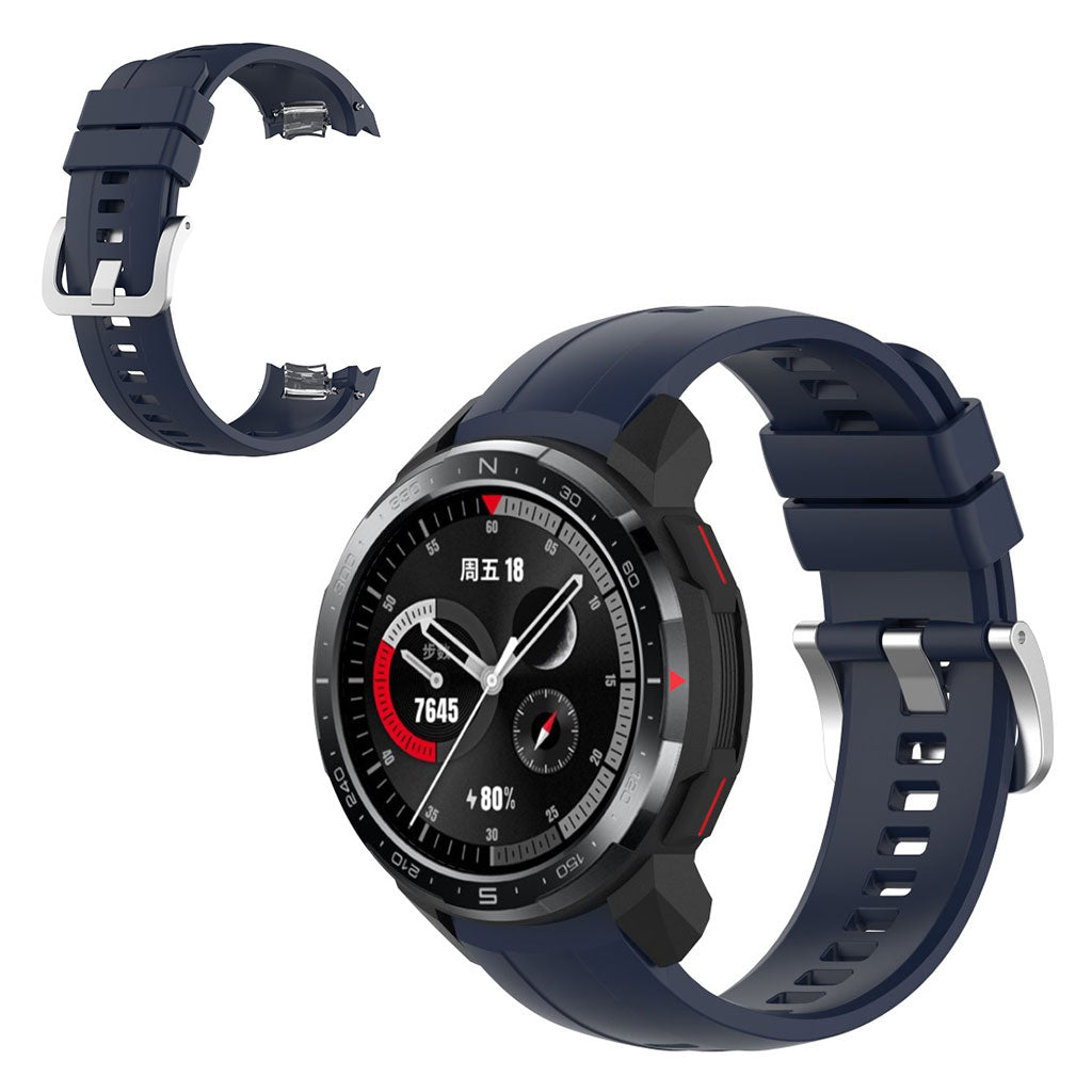 Vildt Holdbart Silikone Rem passer til Honor Watch GS Pro