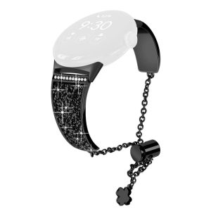 Vildt Kønt Metal Og Rhinsten Rem passer til Google Pixel Watch