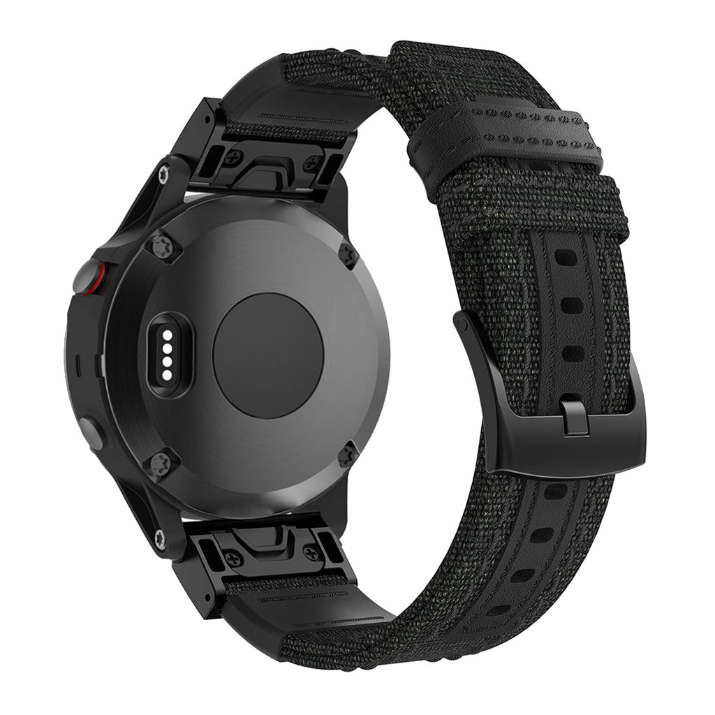 Ægte Læder Universal Rem passer til Garmin Fenix 5 / Garmin Fenix 5 Plus