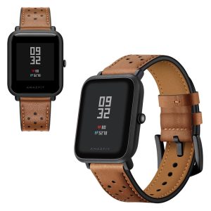 Alle Tiders Ægte Læder Rem passer til Amazfit GTS 1