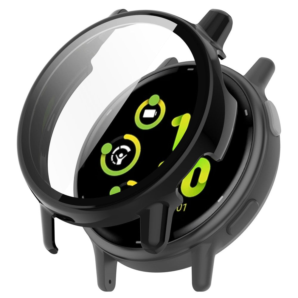 Rigtigt Fint Cover med Skærmbeskytter i Silikone og Glas passer til Garmin Vivoactive 5 Online salg