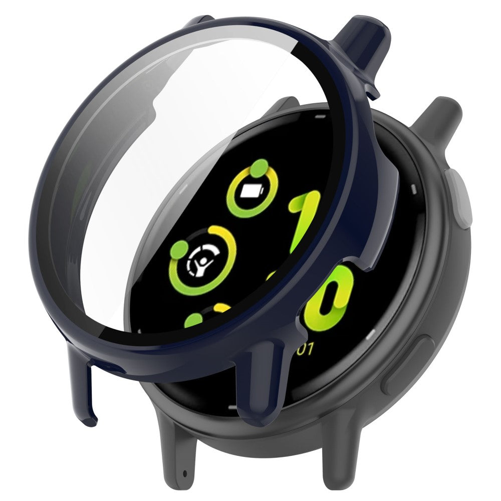 Rigtigt Fint Cover med Skærmbeskytter i Silikone og Glas passer til Garmin Vivoactive 5 Online salg