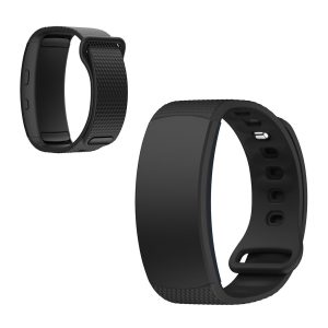 Vildt Kønt Silikone Rem passer til Samsung Gear Fit2 - Størrelse: L