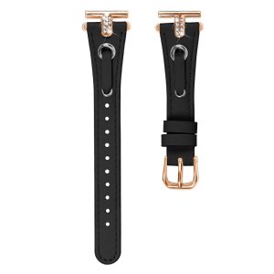 Ægte Læder Universal Rem passer til Garmin Forerunner 245 / Garmin Forerunner 245 Music