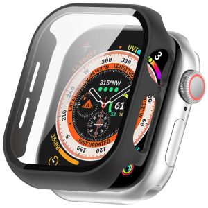 Blød Cover med Skærmbeskytter i Glas og Silikone passer til Apple Watch Series 10 42mm