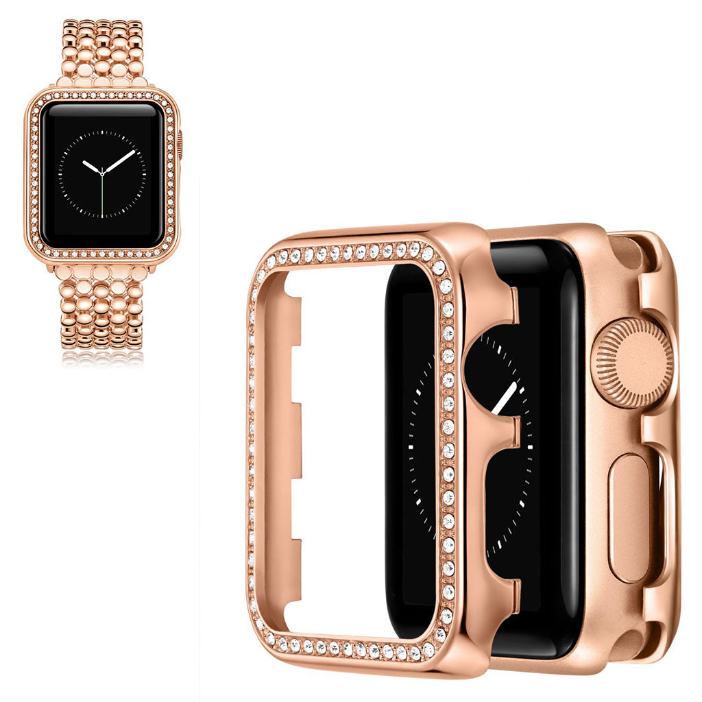 Metal og Rhinsten Universal Bumper passer til Apple Smartwatch