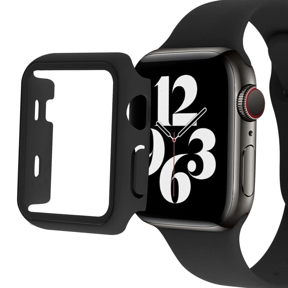Plastik Rem med Cover og Hærdet Glas passer til Apple Watch Series 8 (45mm) / Apple Watch Series 7 45mm